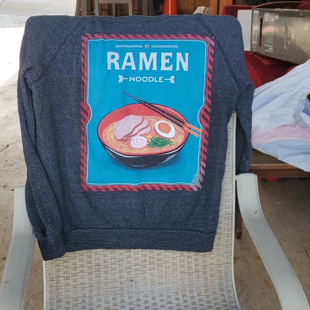 Ramen noodle sweatshirt